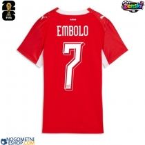 Ženski Nogometni dresi Švica Breel Embolo #7 Domači SP 2026 Kratek Rokav